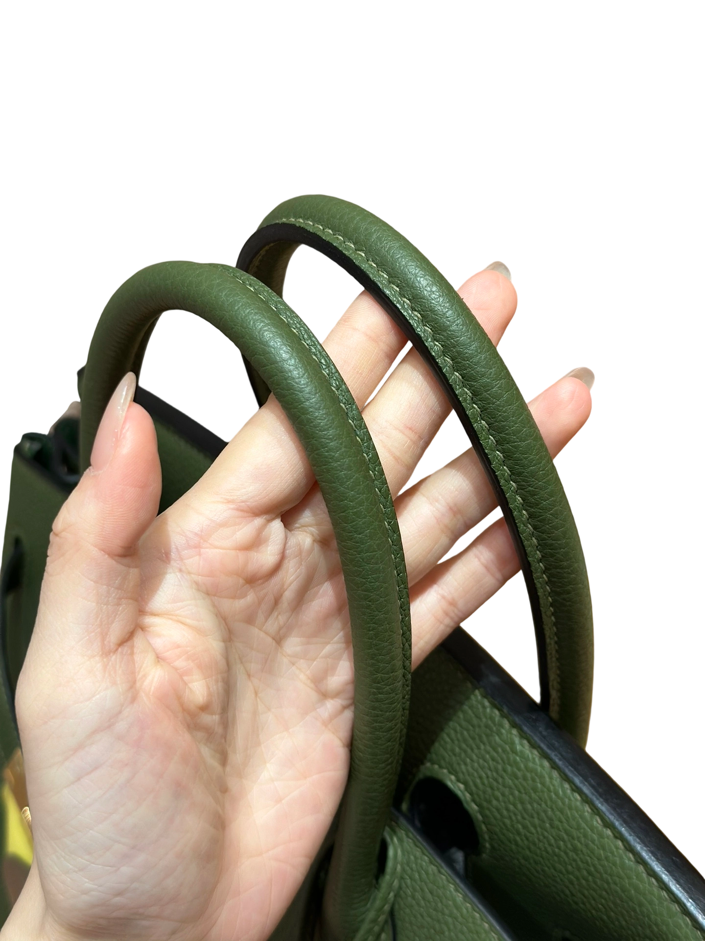 Birkin Togo– Olive Green | Gold-Plated