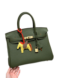 Birkin Togo– Olive Green | Gold-Plated