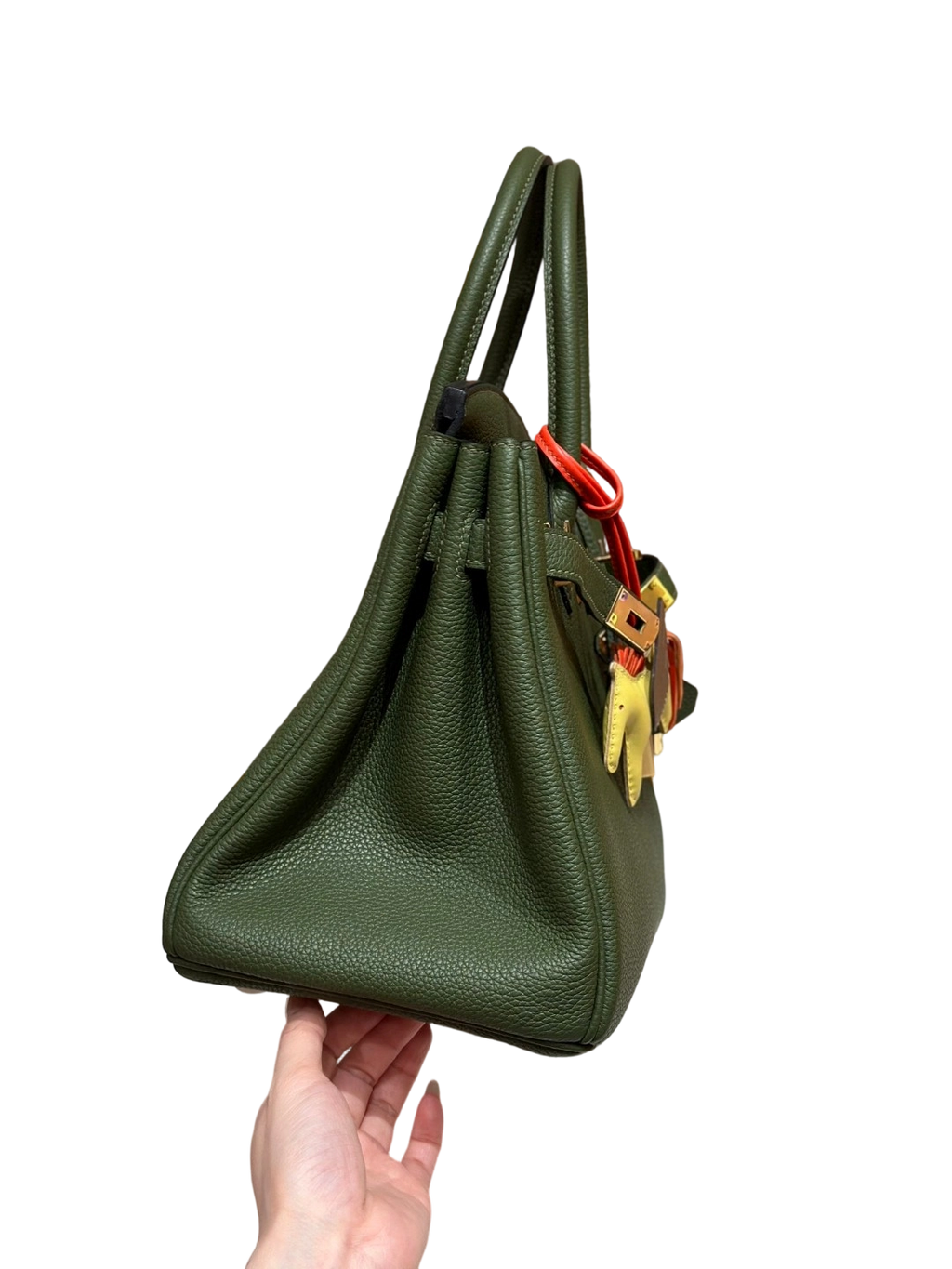 Birkin Togo– Olive Green | Gold-Plated