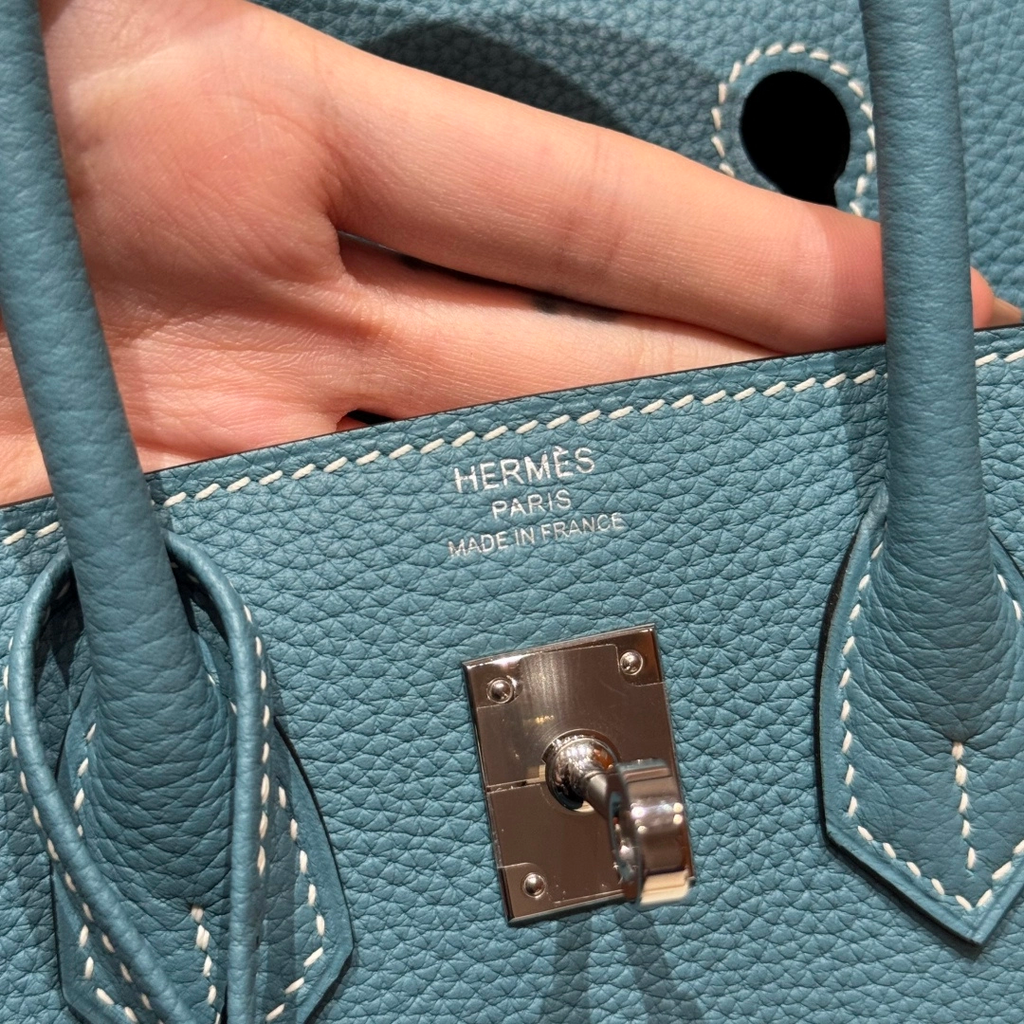 Birkin Togo – Bleu Jean | Palladium