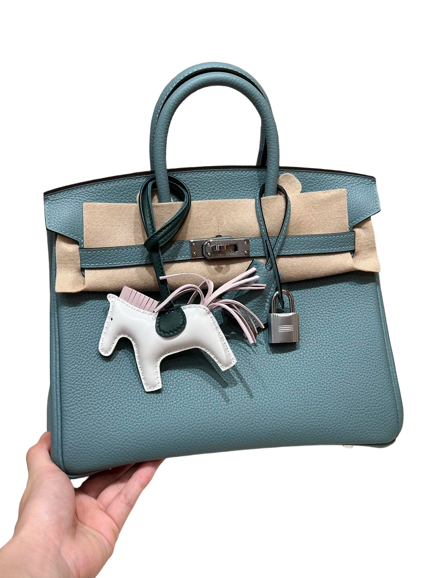 Birkin  Togo – Bleu Ciel | Palladium