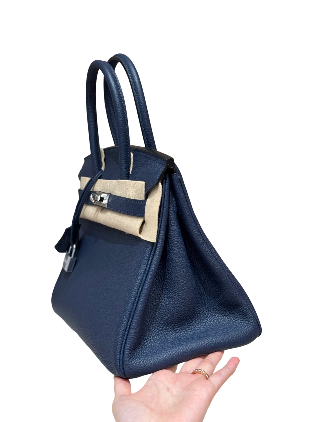Birkin  Togo – Bleu Nuit | Palladium