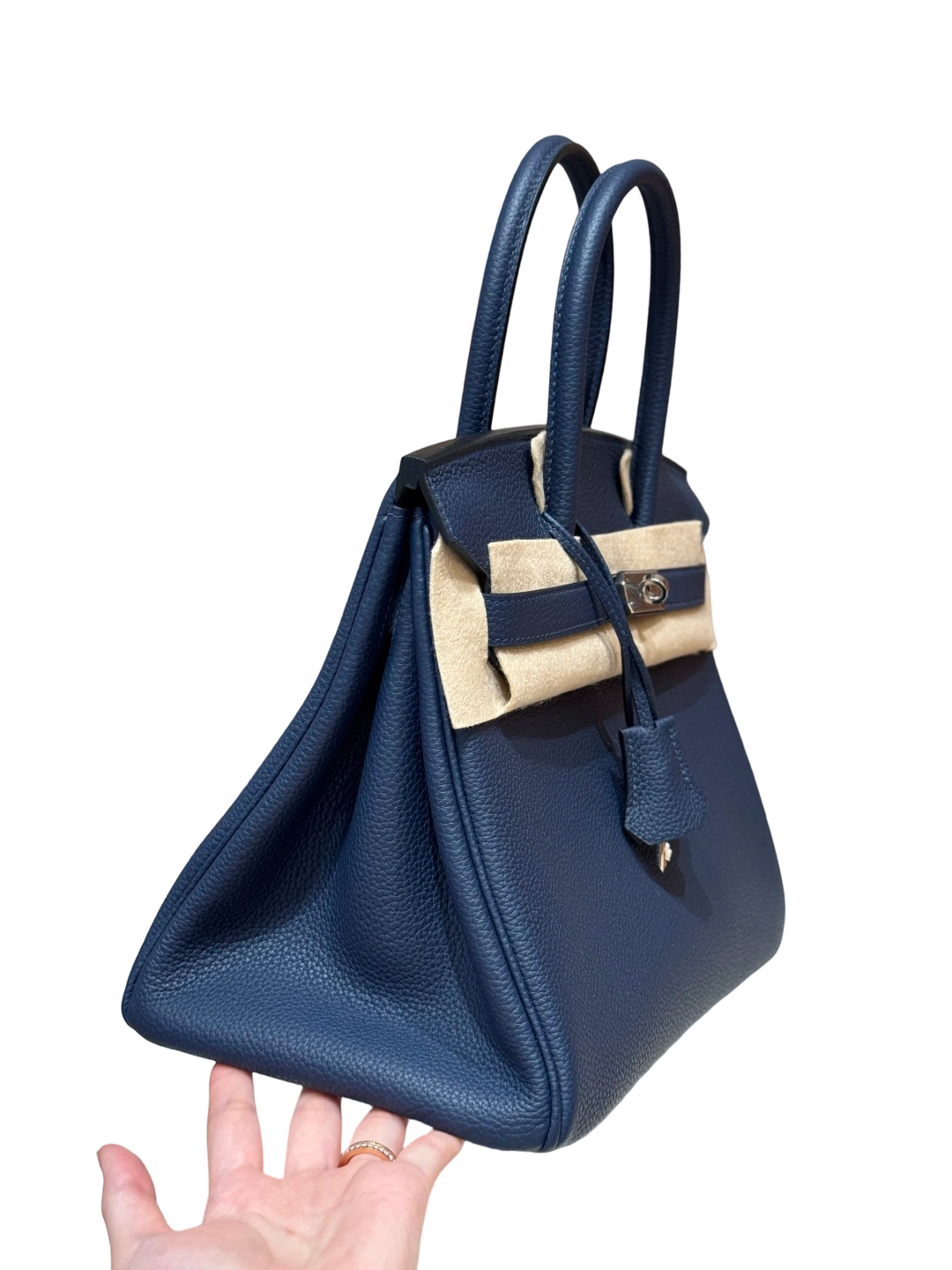 Birkin  Togo – Bleu Nuit | Palladium
