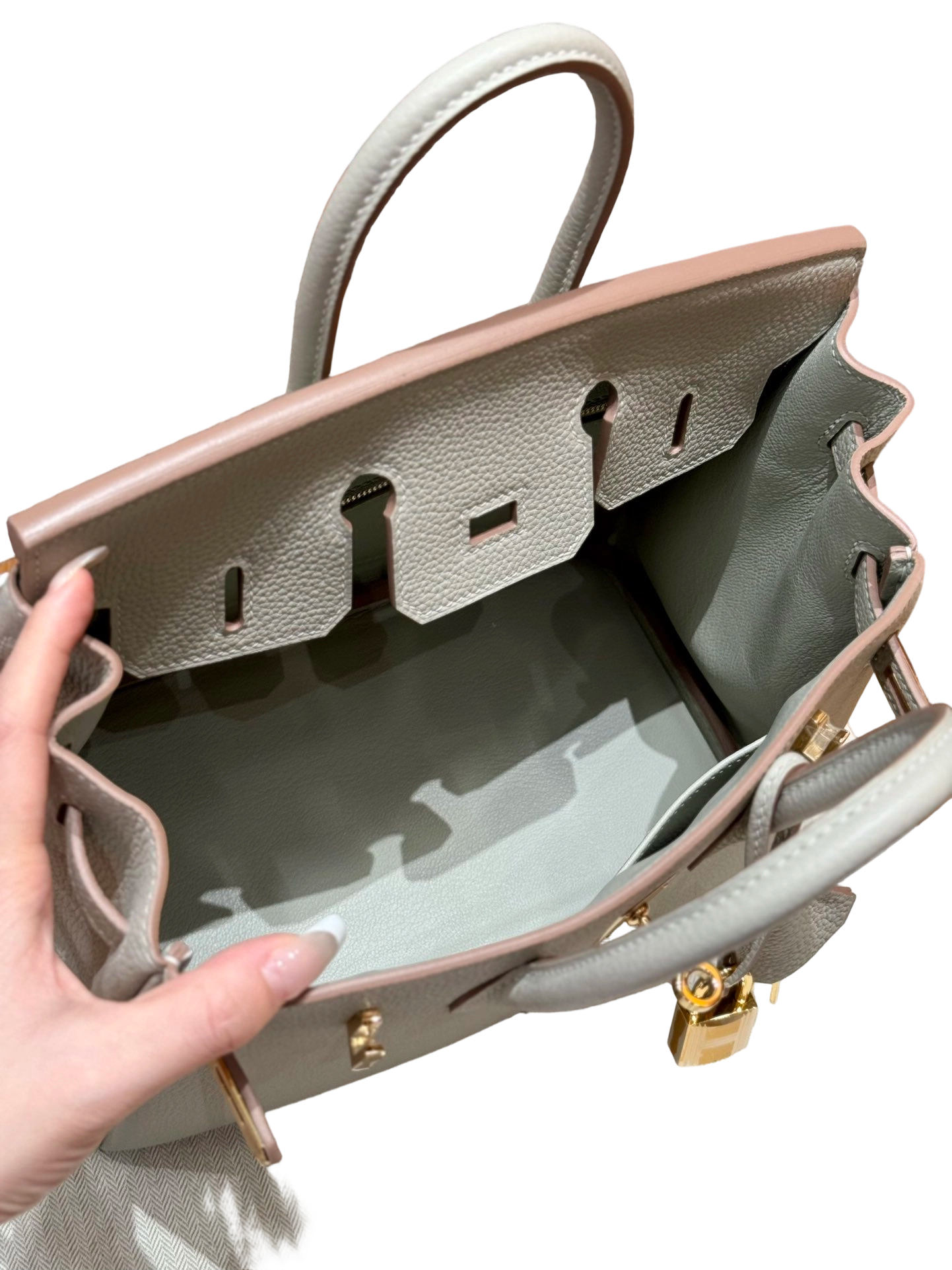 Birkin  Togo – Pearl Grey | Gold-Plated
