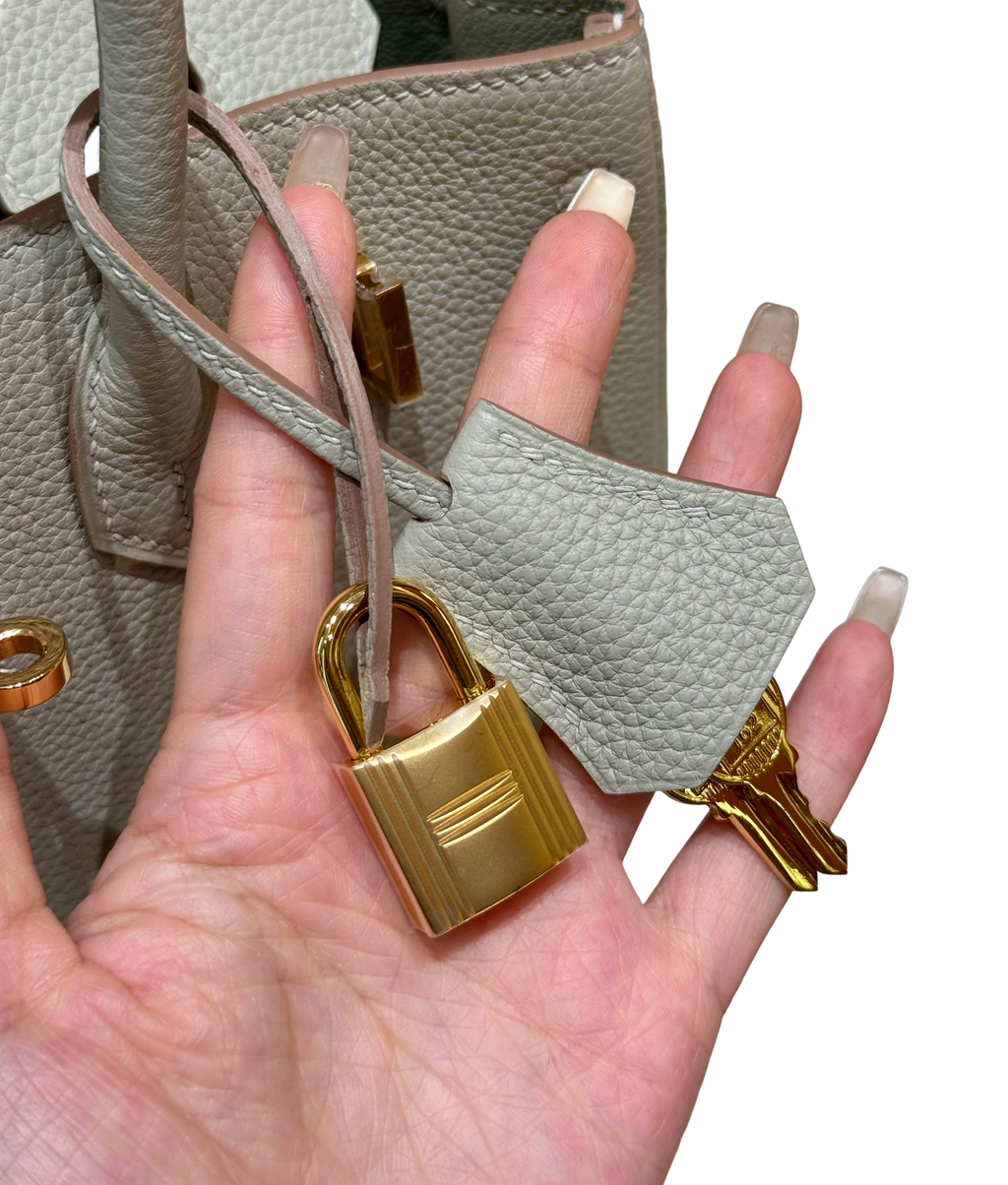 Birkin  Togo – Pearl Grey | Gold-Plated