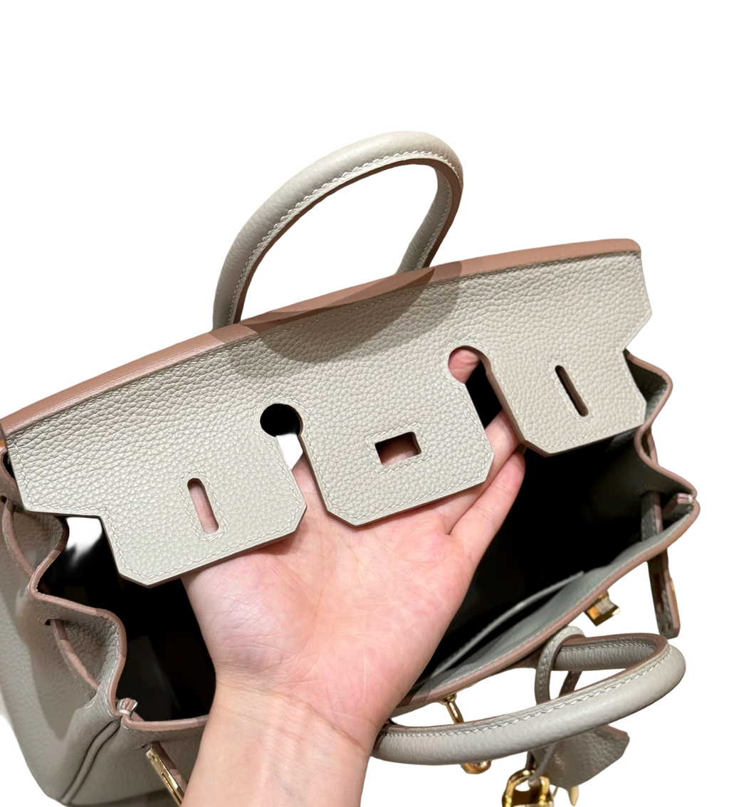 Birkin  Togo – Pearl Grey | Gold-Plated
