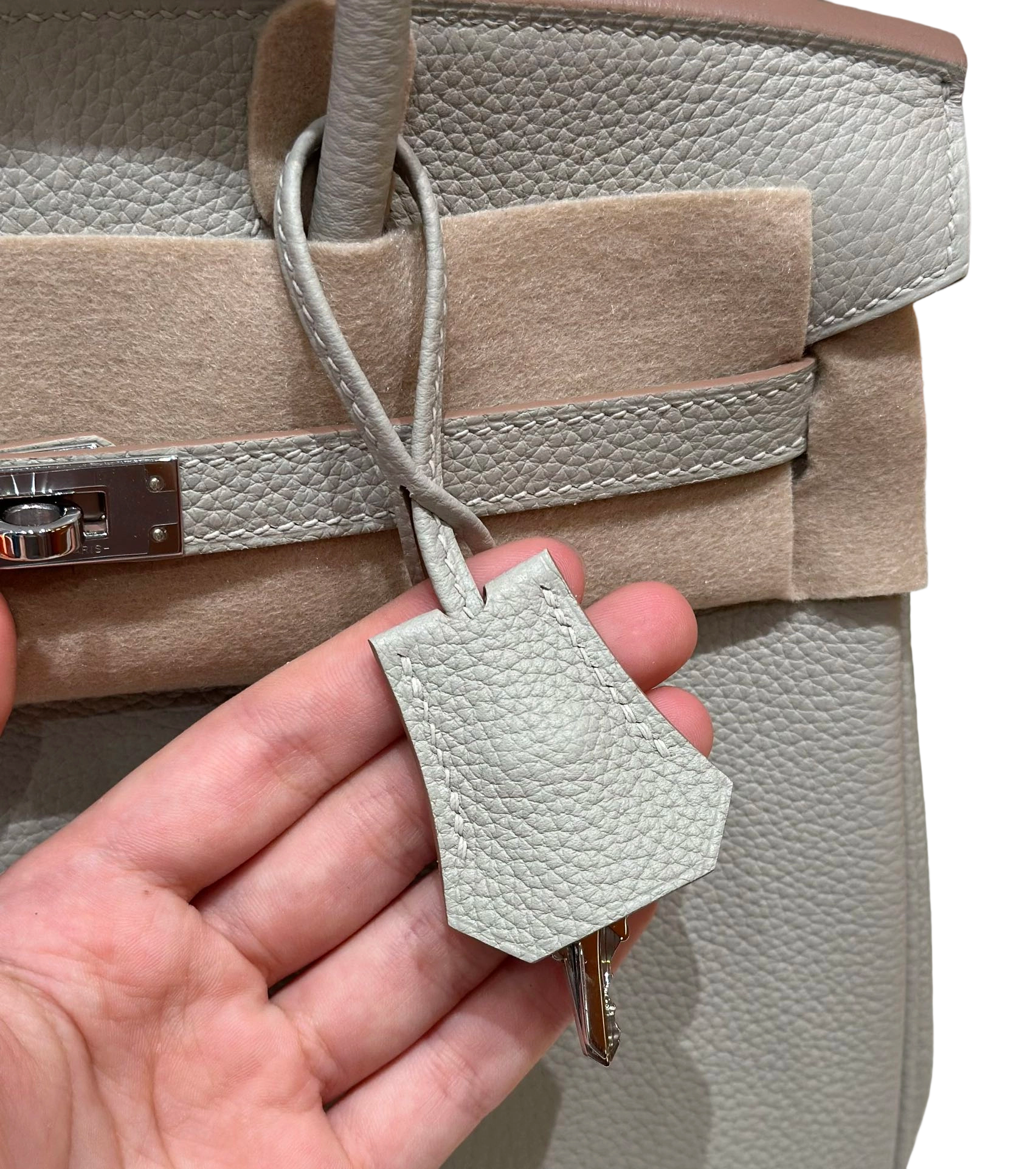 Birkin  Togo – Pearl Grey | Palladium