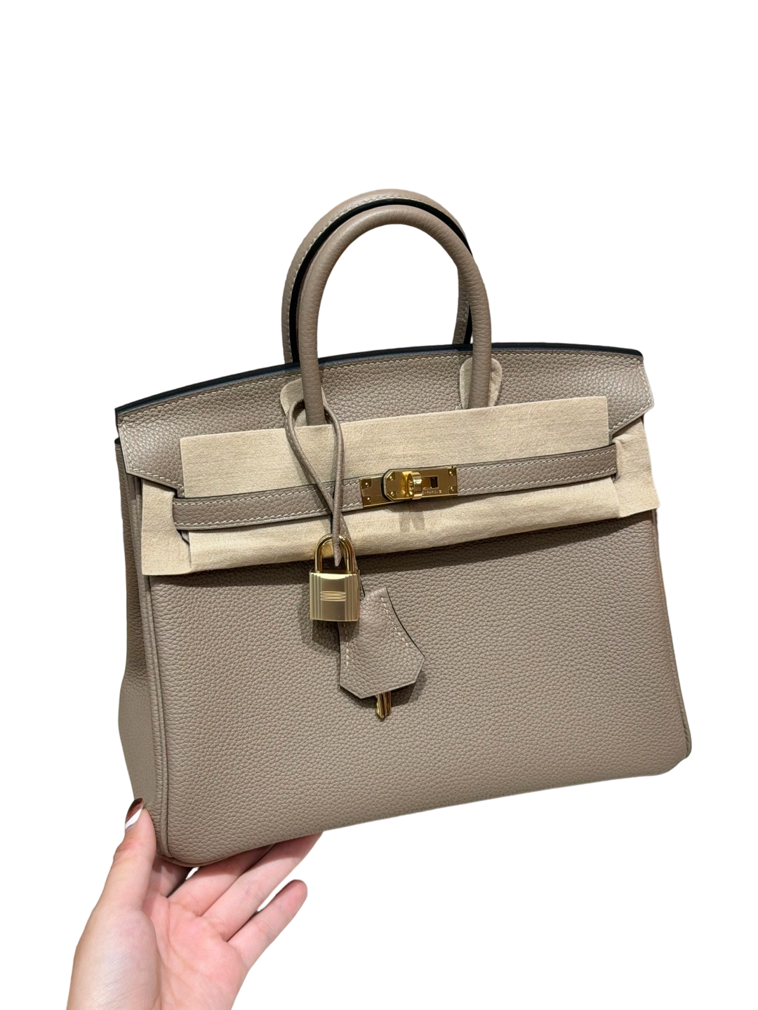 Birkin  Togo – Dove Grey | Gold-Plated