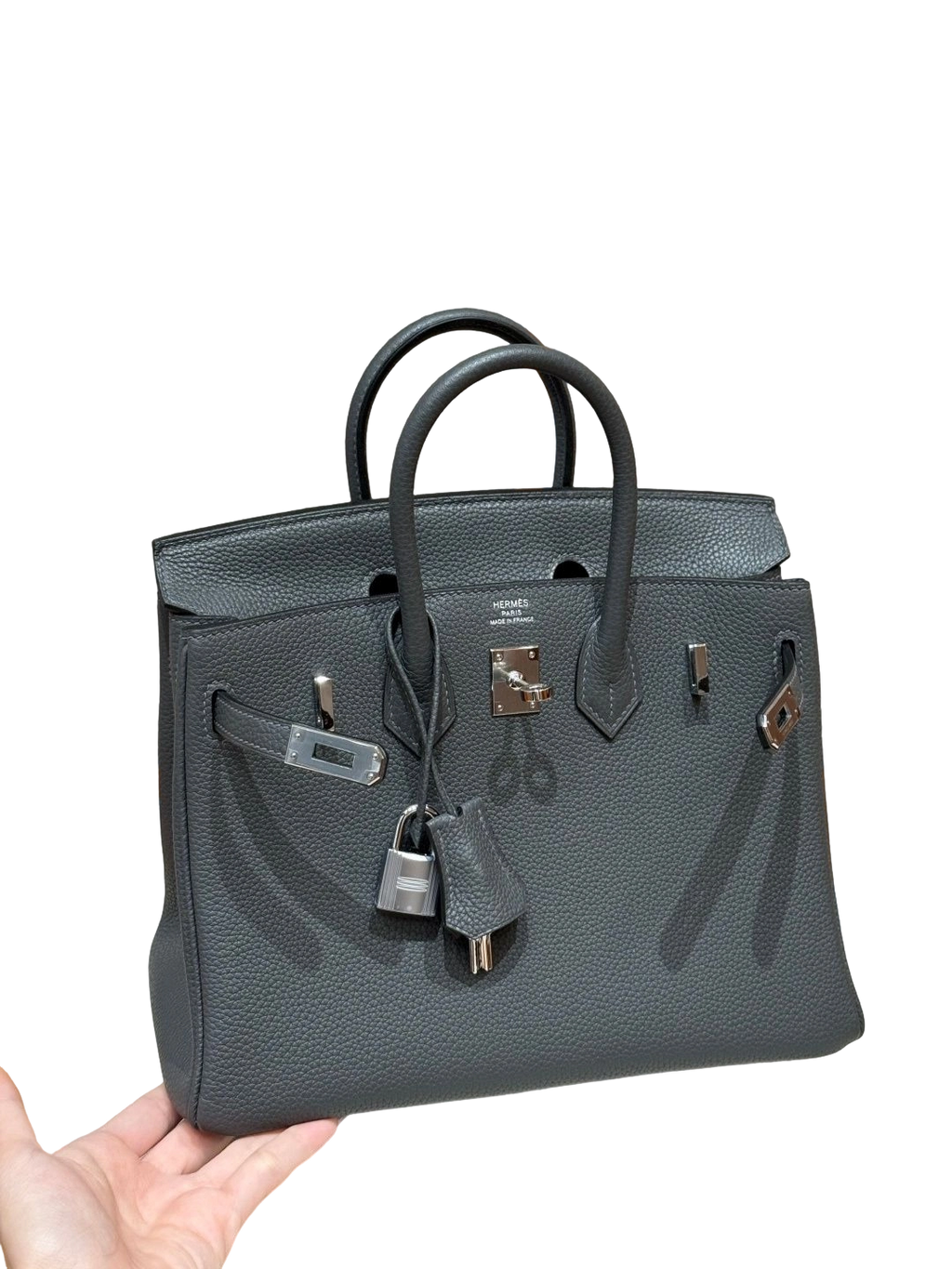 Birkin Togo – Graphite Grey | Palladium