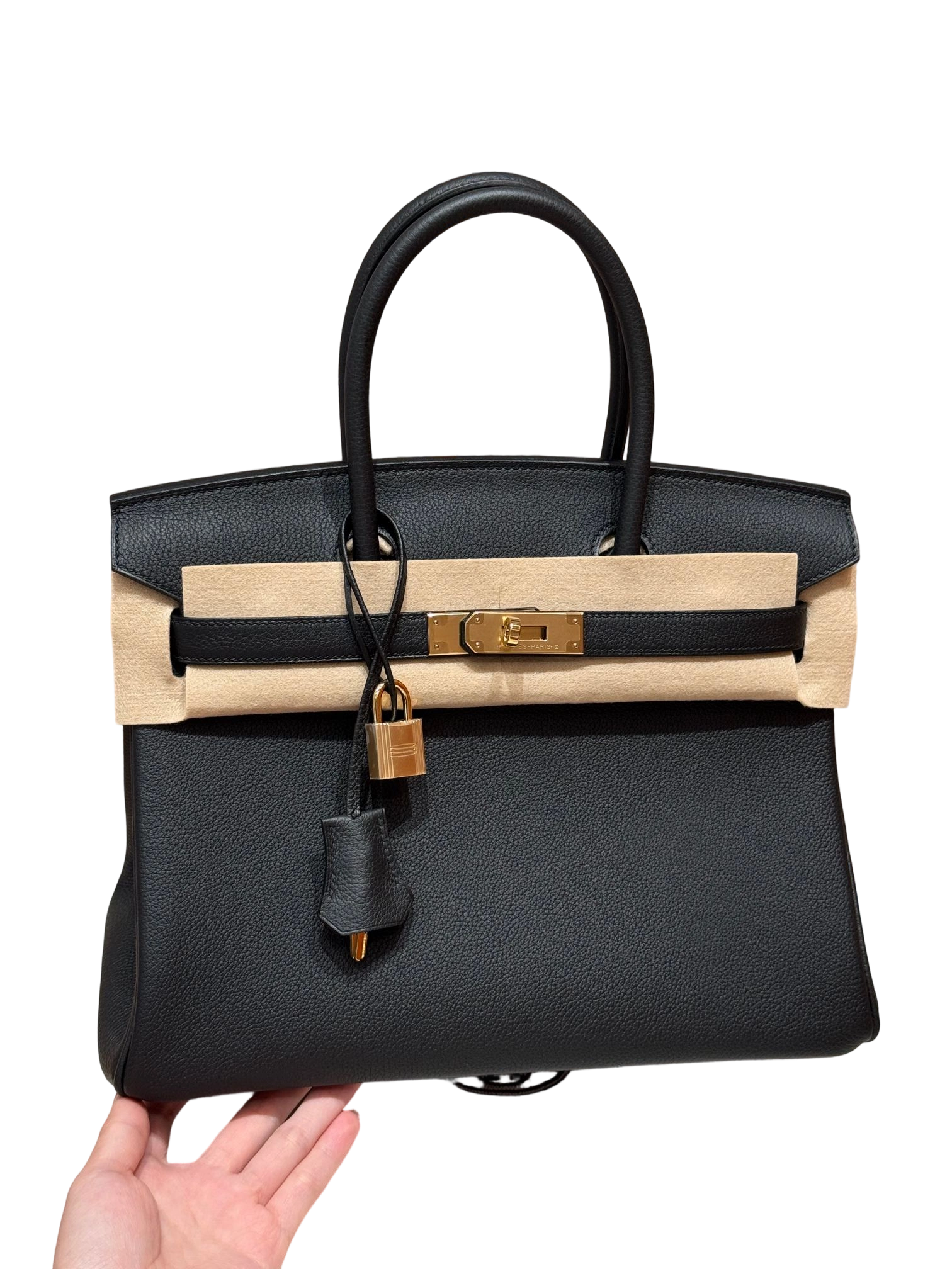 Birkin  Togo  – Black | Gold-Plated