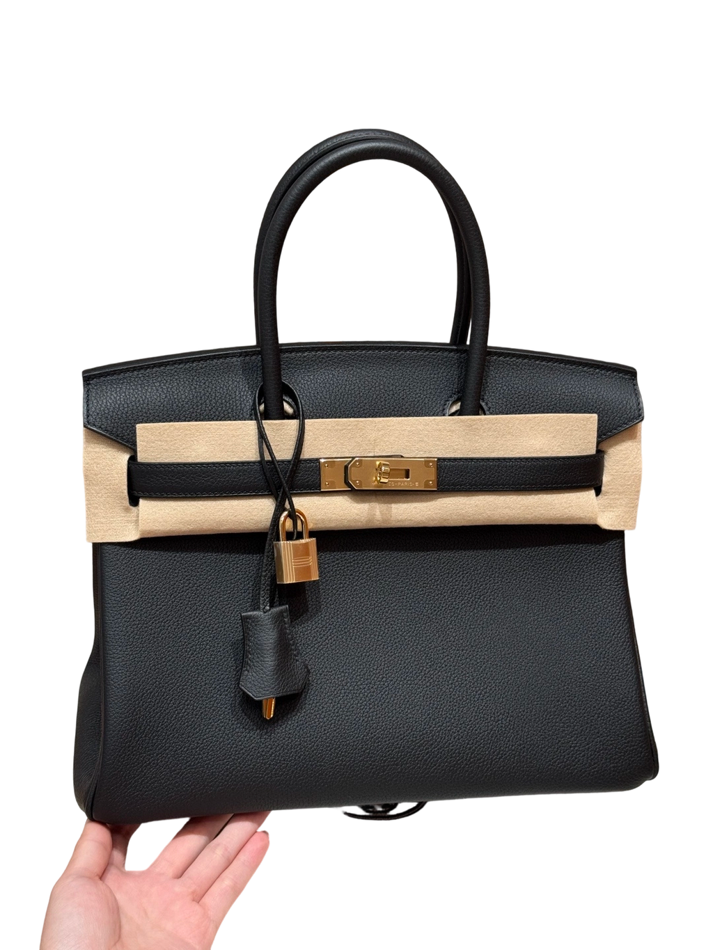Birkin  Togo  – Black | Gold-Plated