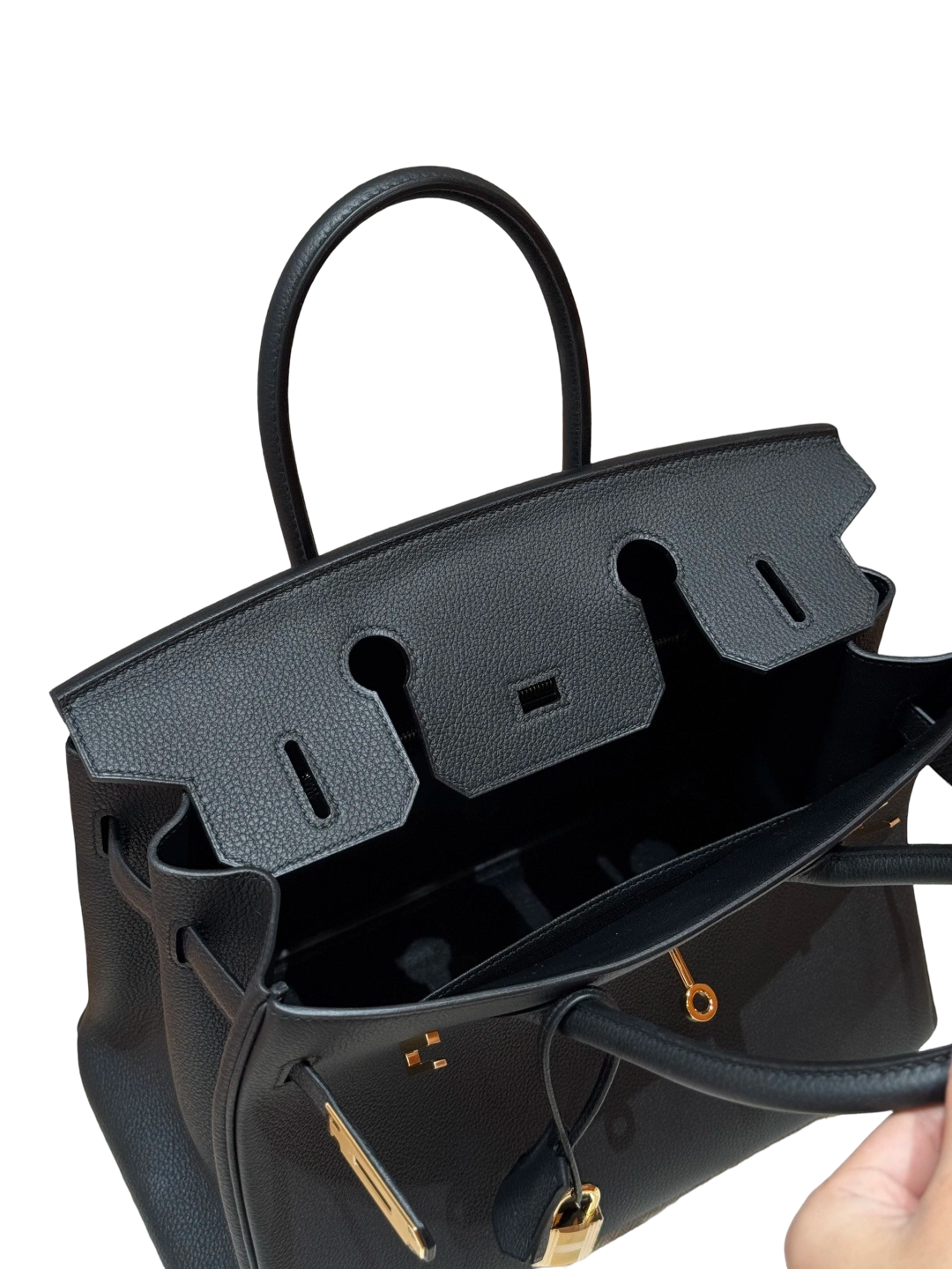 Birkin  Togo  – Black | Gold-Plated