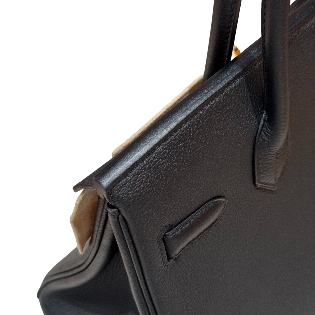 Birkin  Togo  – Black | Gold-Plated