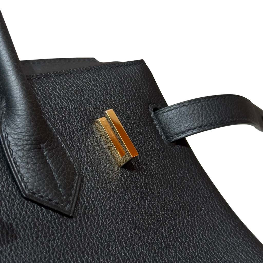 Birkin  Togo  – Black | Gold-Plated