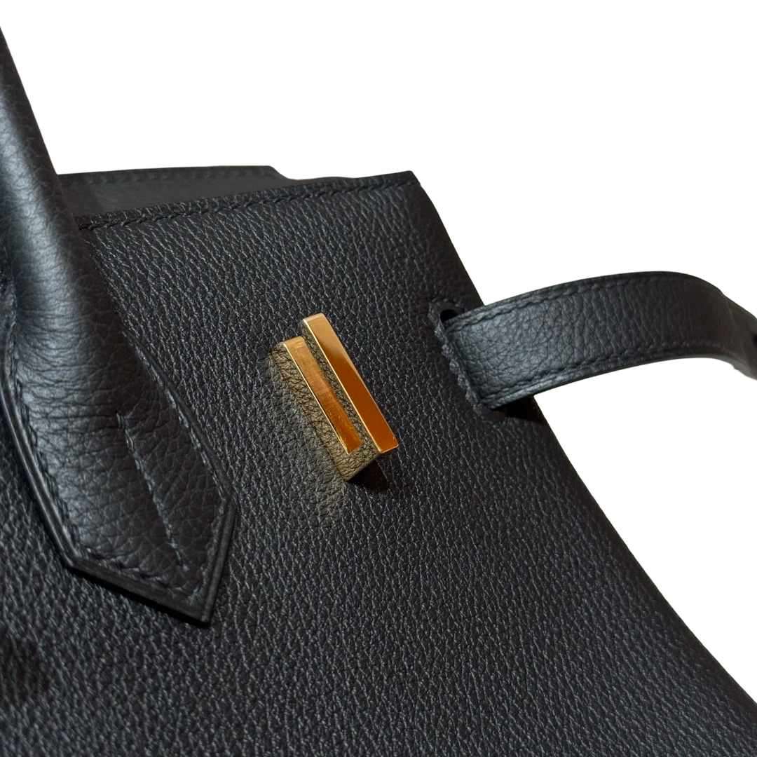 Birkin  Togo  – Black | Gold-Plated