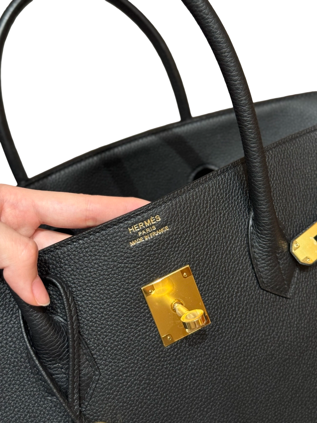 Birkin  Togo – Black | Gold-Plated