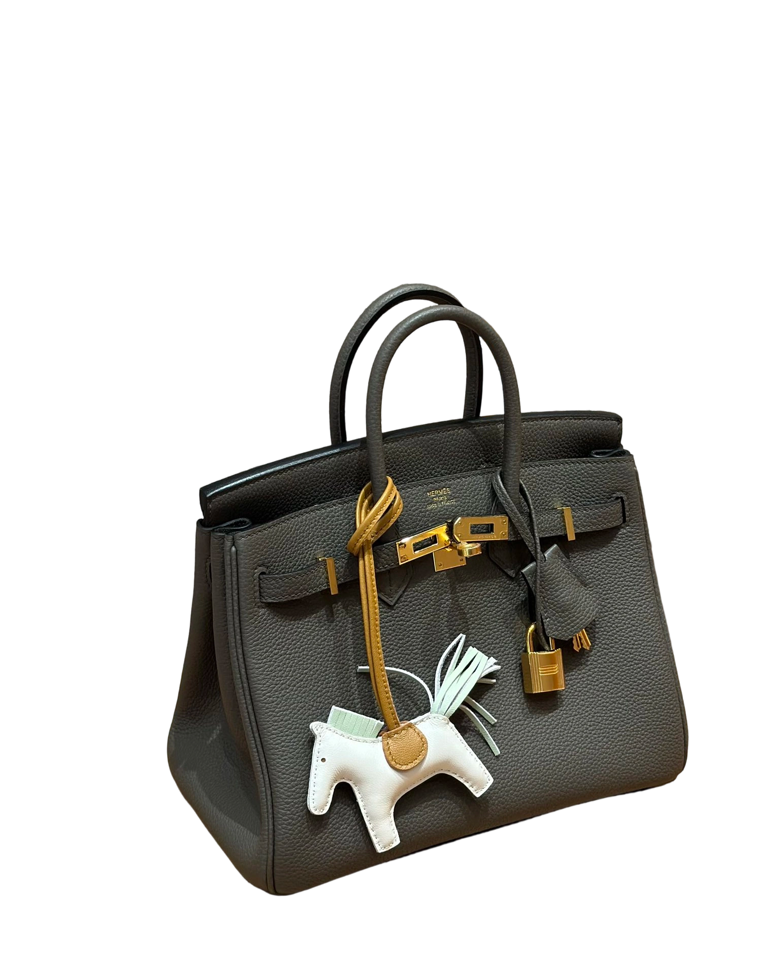 Birkin  Togo – Etain | Gold-Plated