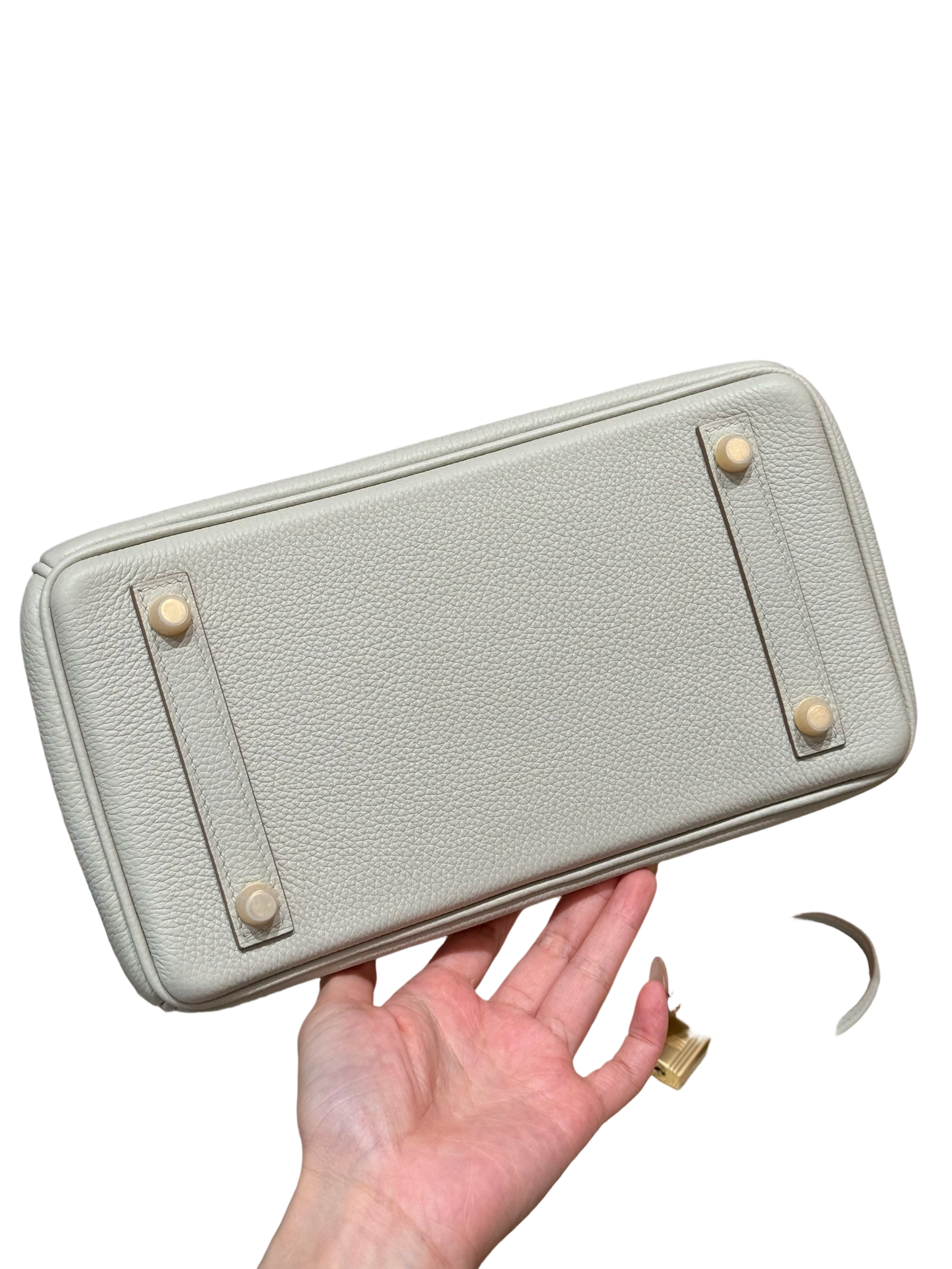 Birkin  Togo – Glacier White | Gold-Plated