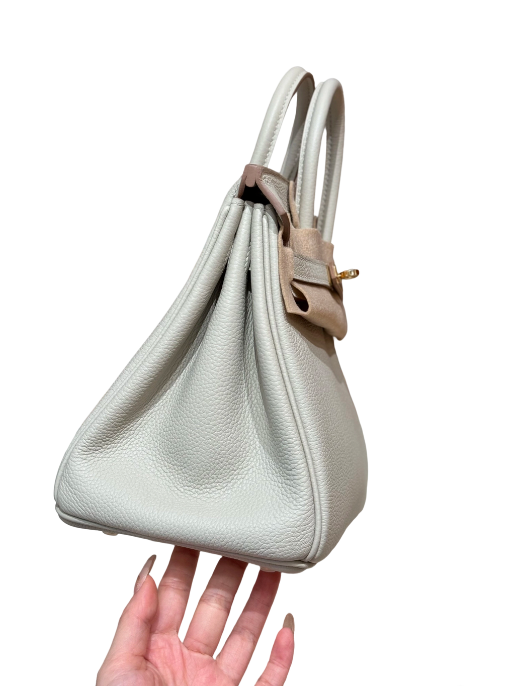 Birkin  Togo – Glacier White | Gold-Plated