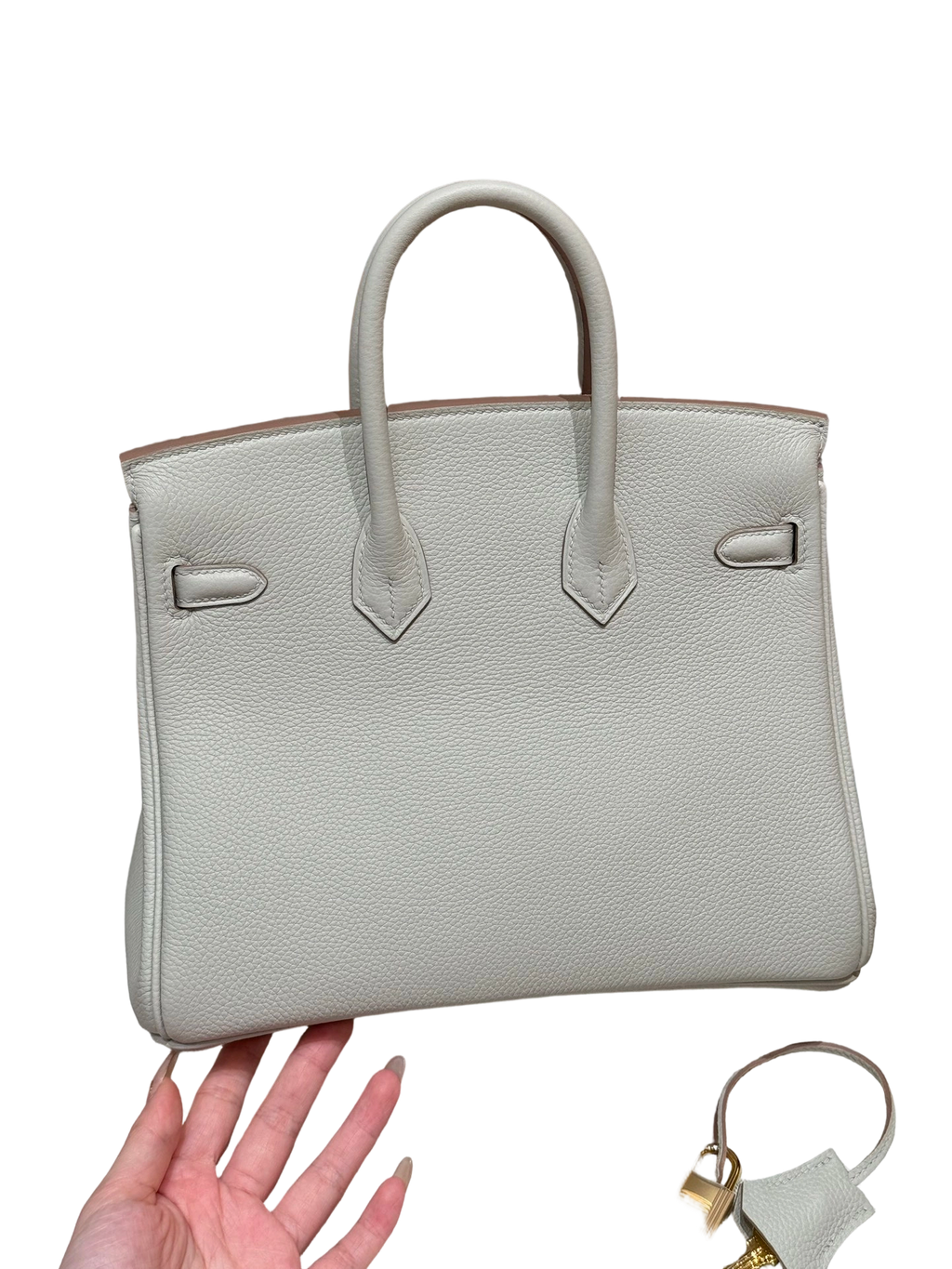 Birkin  Togo – Glacier White | Gold-Plated