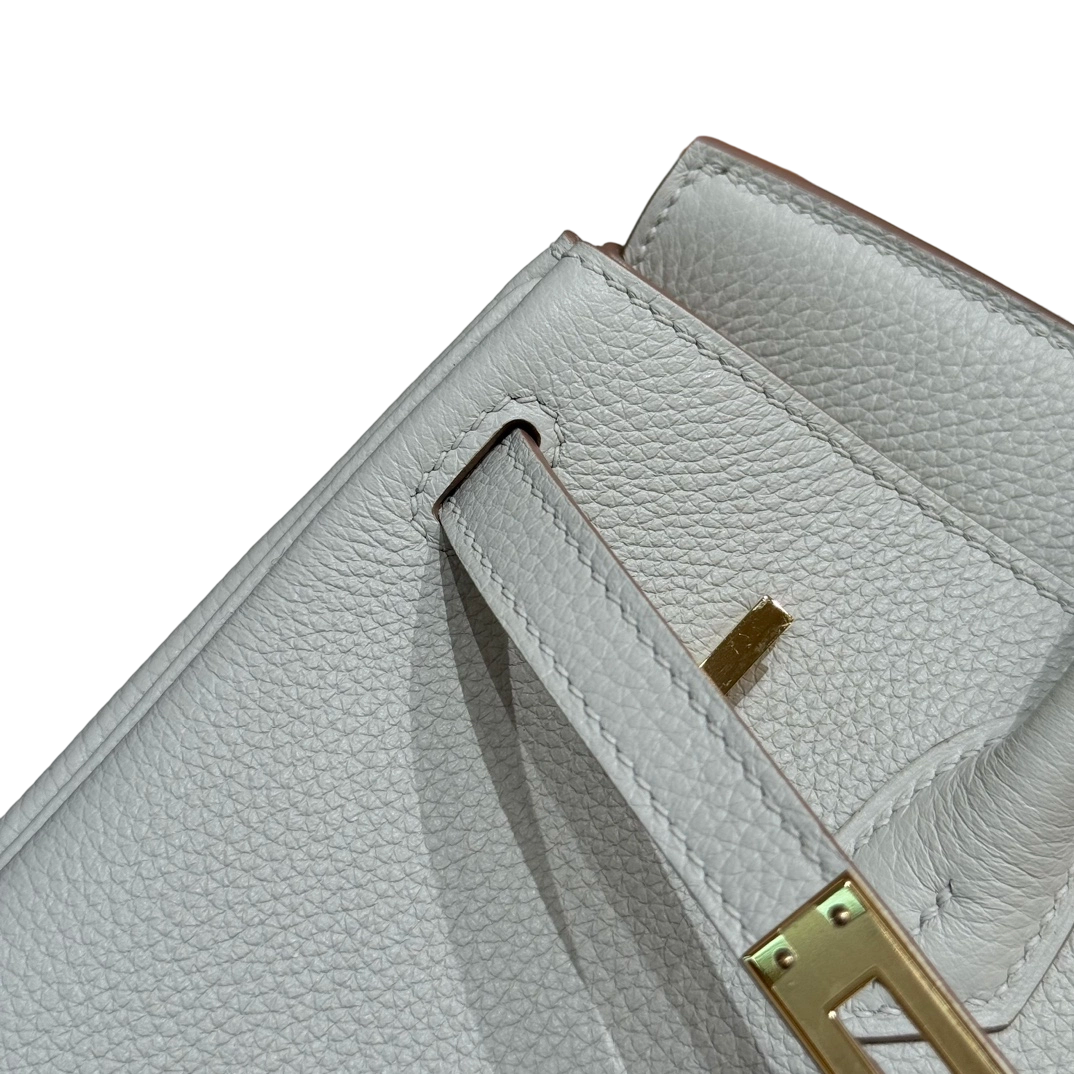 Birkin  Togo – Glacier White | Gold-Plated