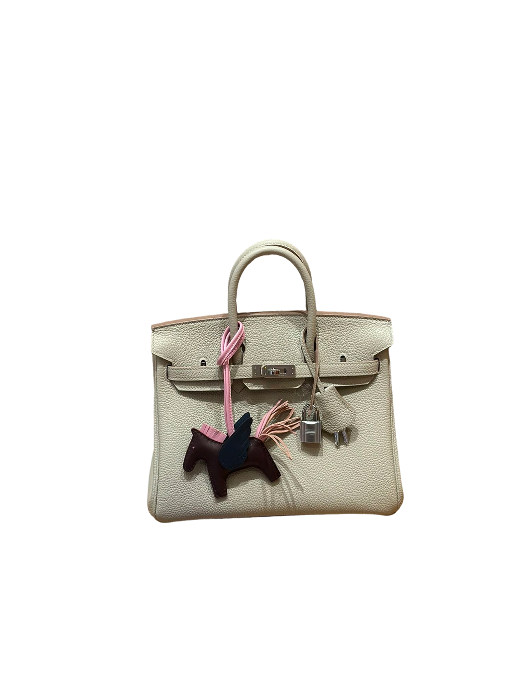 Birkin  Togo – Glacier White | Palladium