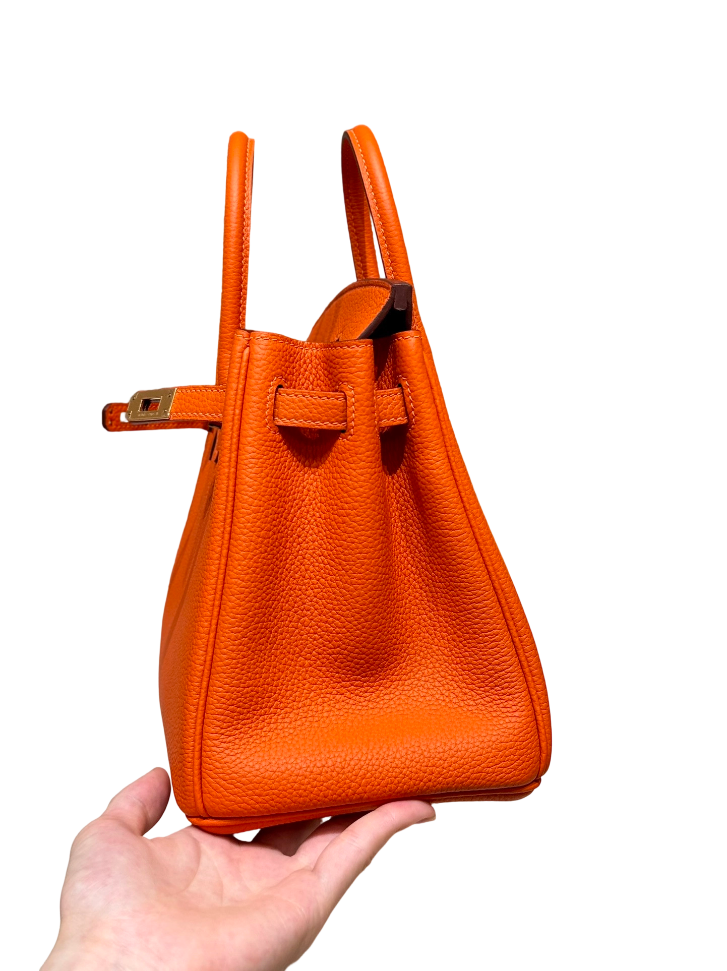 Birkin  Togo – Classic Orange | Gold-Plated