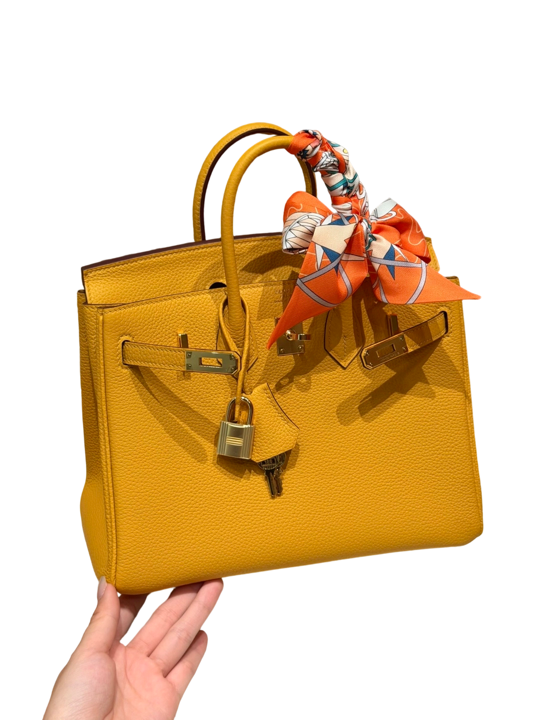 Birkin  Togo – Amber Yellow | Gold-Plated