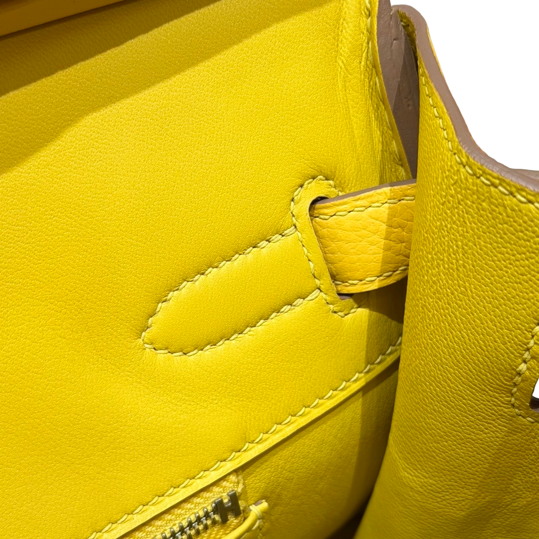 Birkin  Togo – Lemon Yellow | Palladium