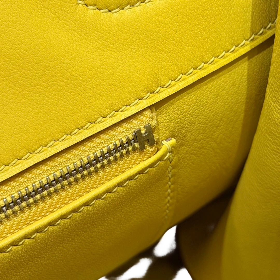 Birkin  Togo – Lemon Yellow | Palladium