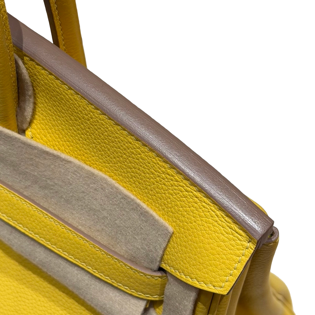 Birkin  Togo – Lemon Yellow | Palladium