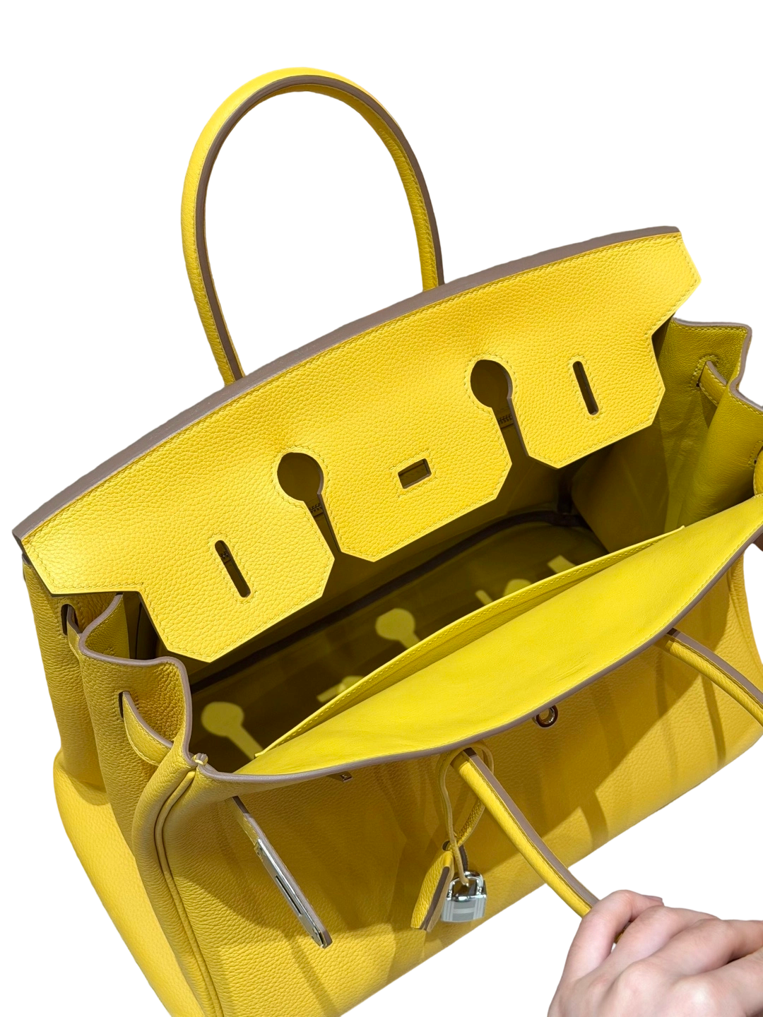 Birkin  Togo – Lemon Yellow | Palladium