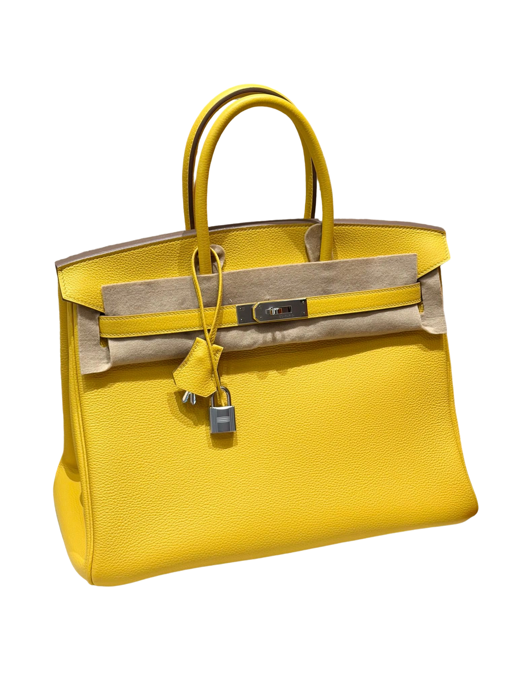 Birkin  Togo – Lemon Yellow | Palladium
