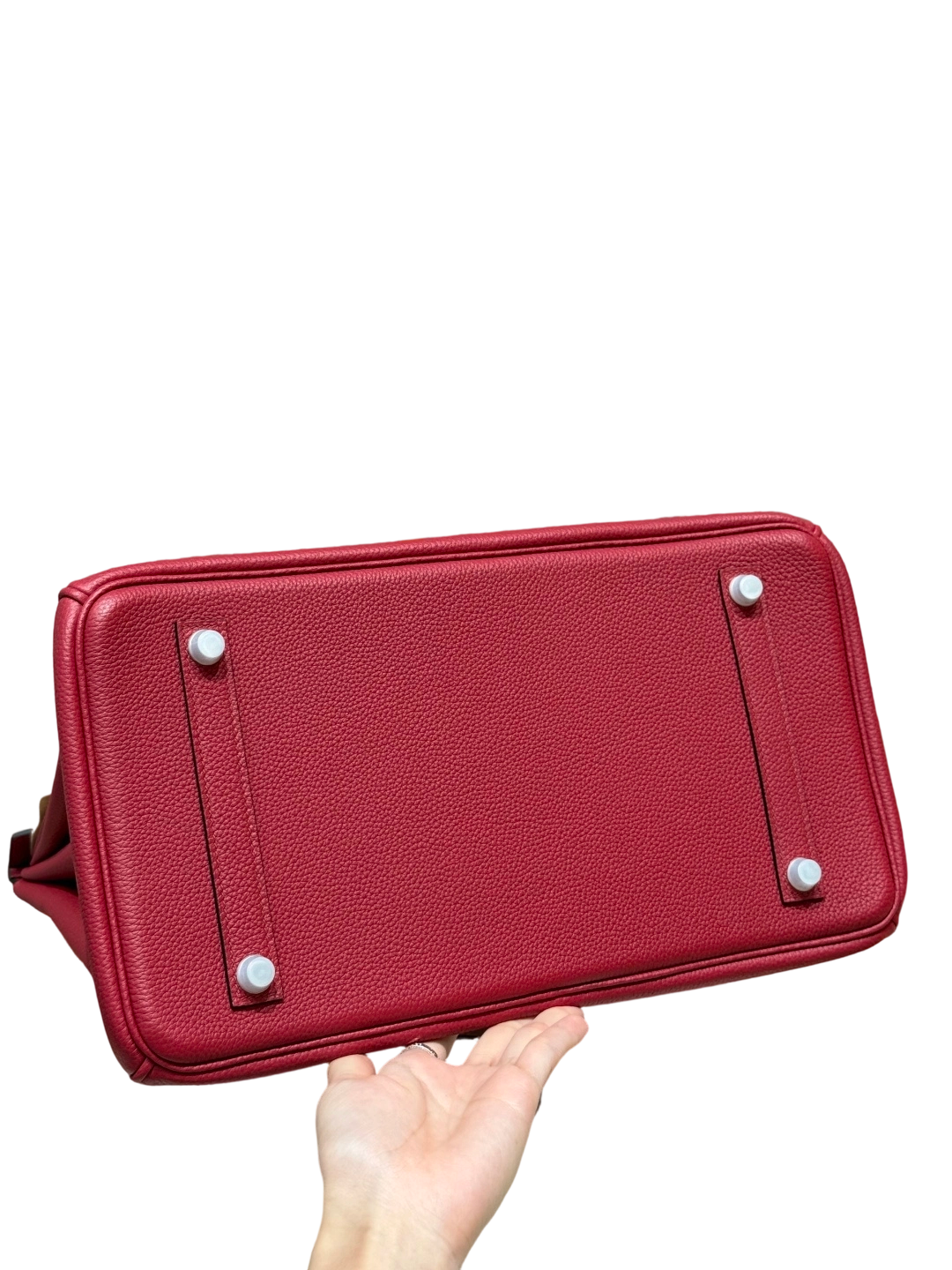Birkin  Togo – Ruby Red | Palladium