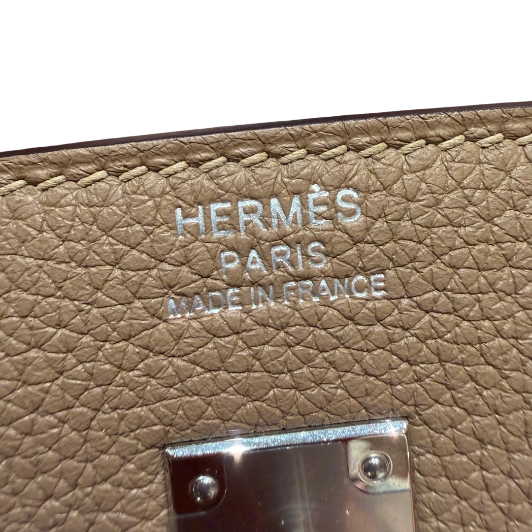 Birkin  Togo – Weimaraner Beige | Palladium