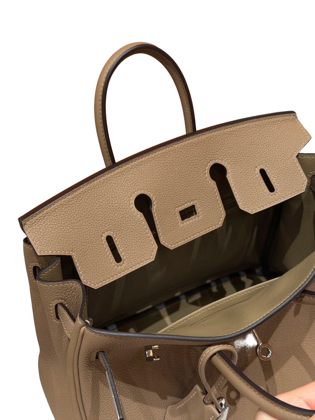 Birkin  Togo – Weimaraner Beige | Palladium