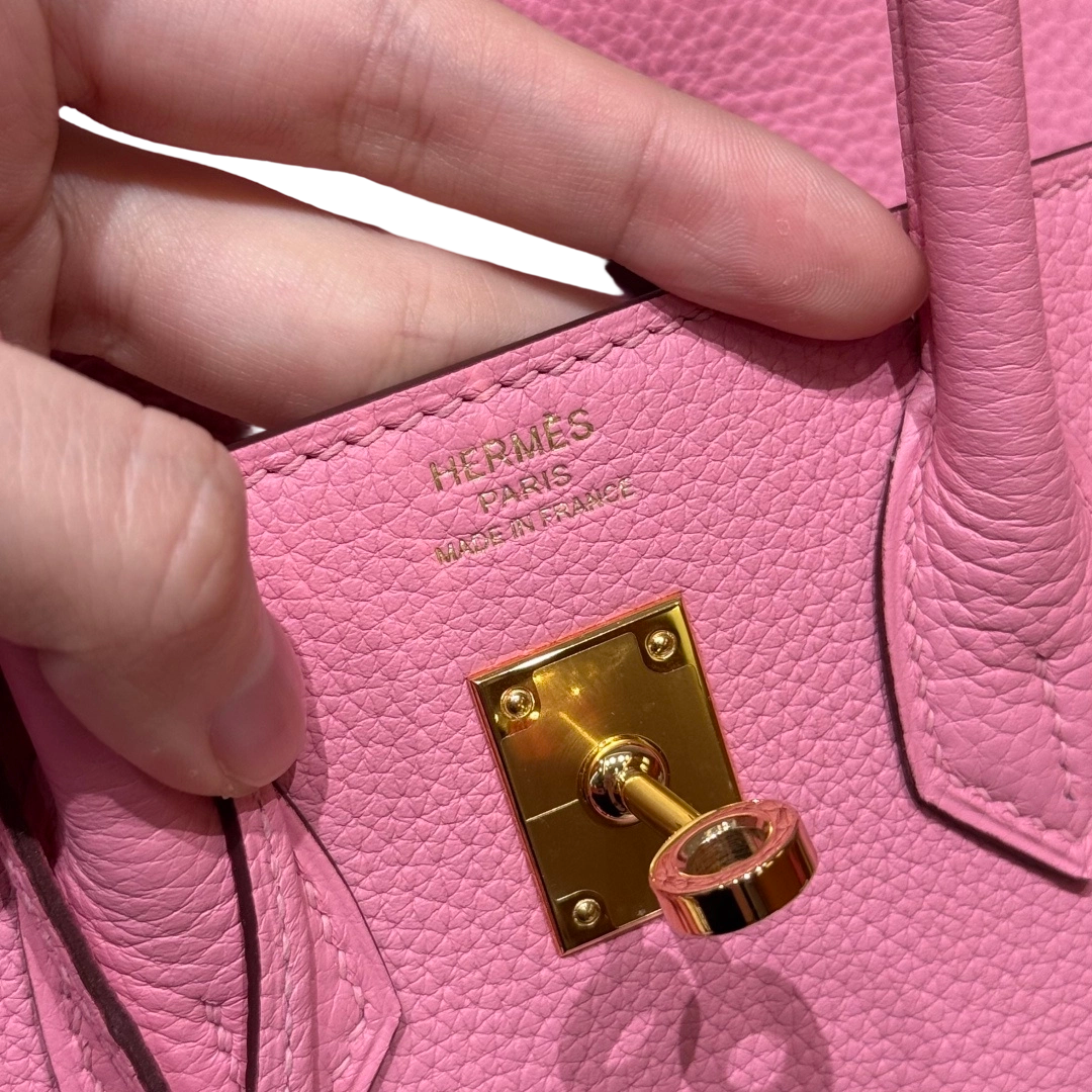 Birkin  Togo – Bubblegum Pink | Gold-Plated