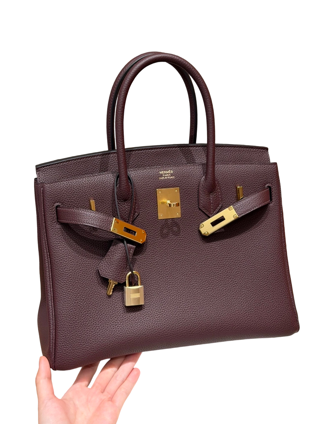 Birkin  Togo  – Saddle Red | Gold-Plated