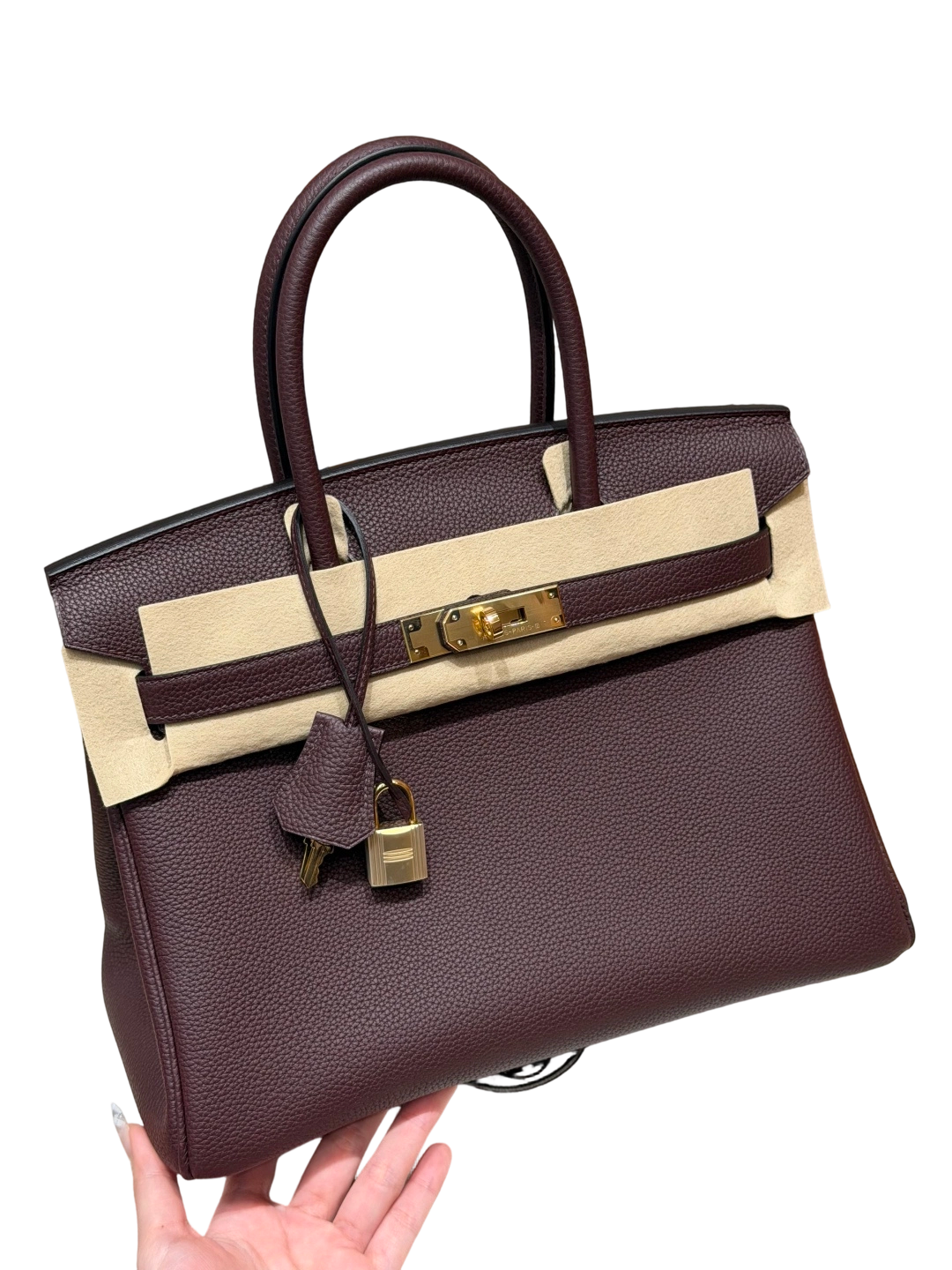 Birkin  Togo  – Saddle Red | Gold-Plated