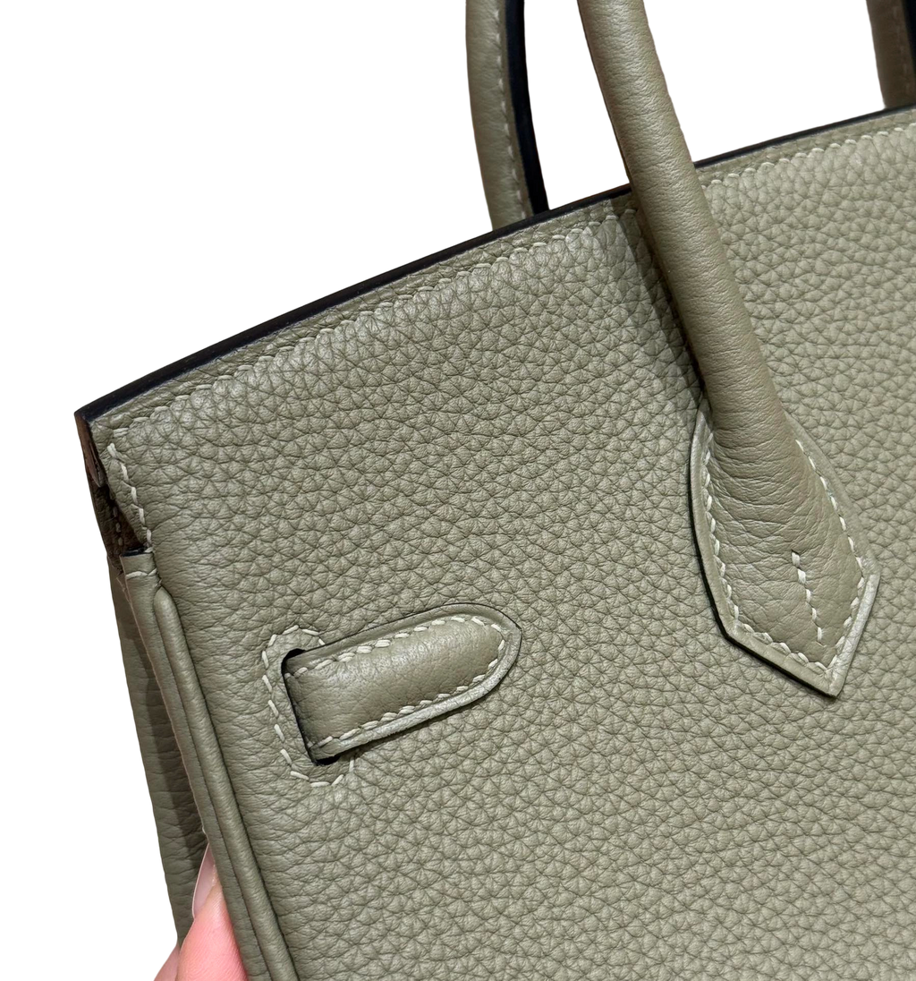 Birkin  Togo – Sage Green | Palladium