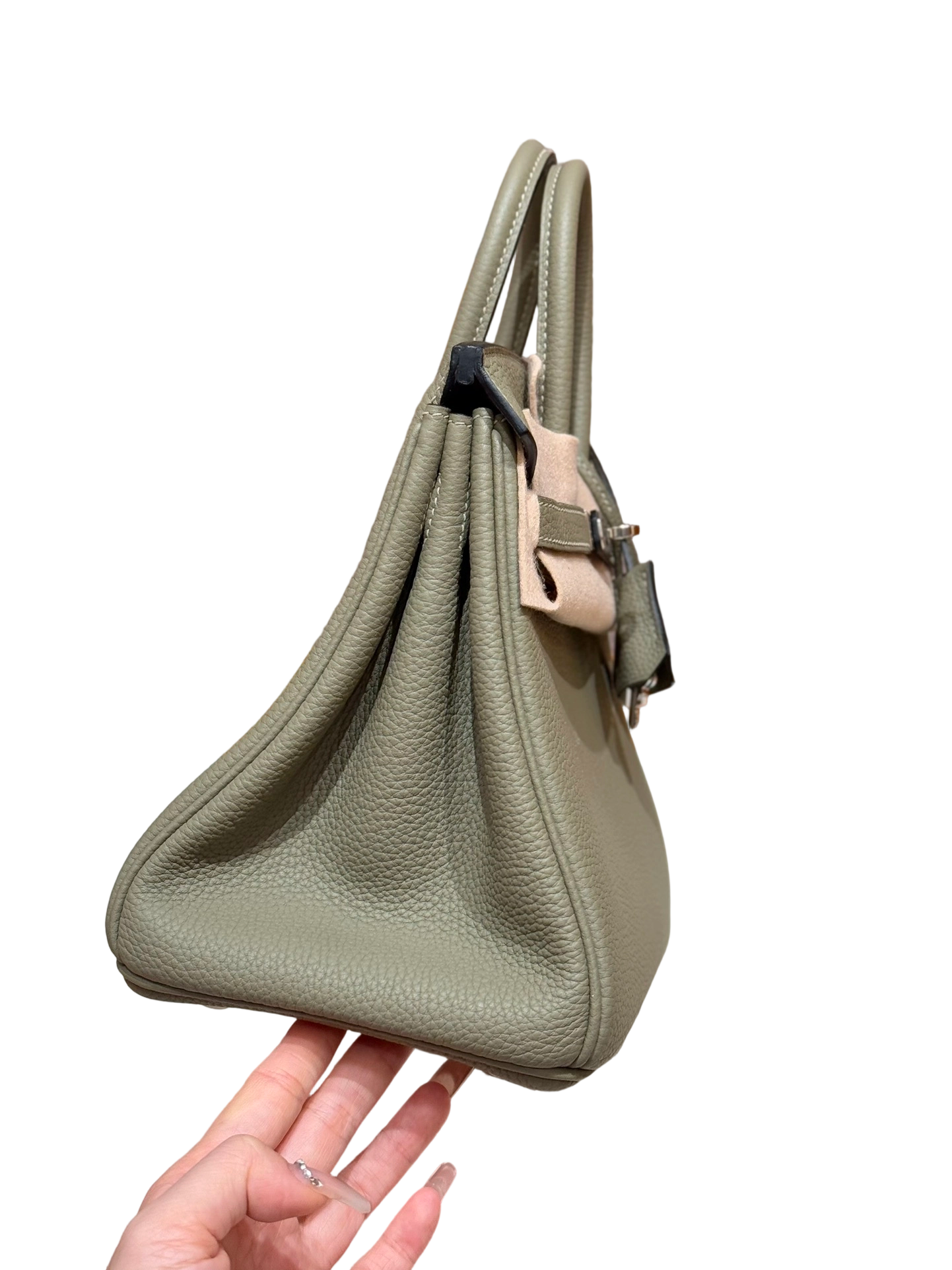 Birkin  Togo – Sage Green | Palladium