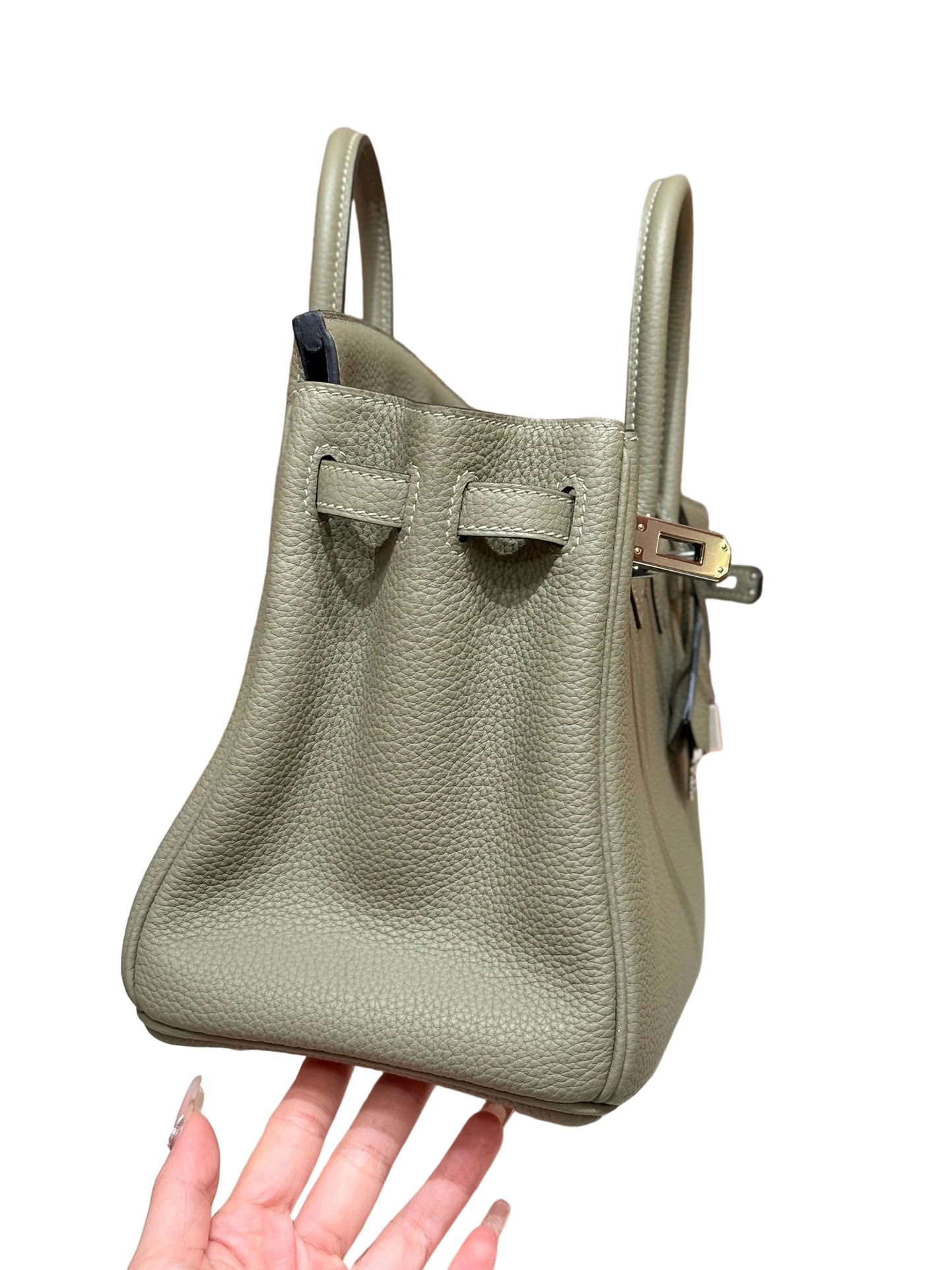 Birkin  Togo – Sage Green | Palladium