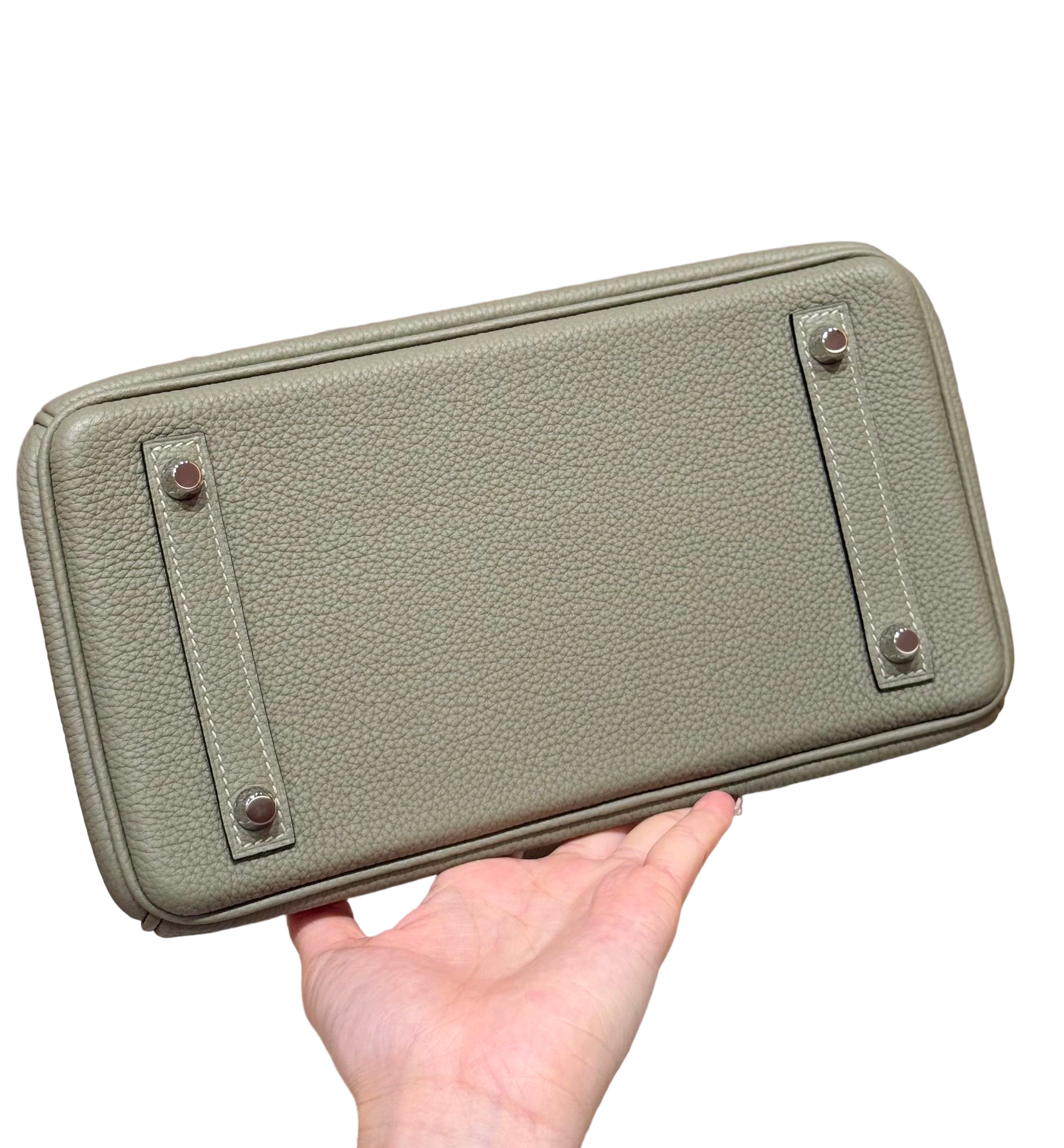 Birkin  Togo – Sage Green | Palladium
