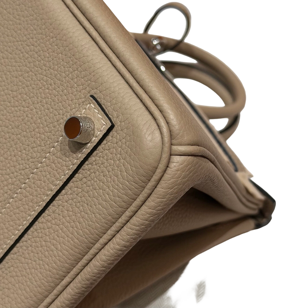 Birkin  Togo – Trench Grey | Palladium