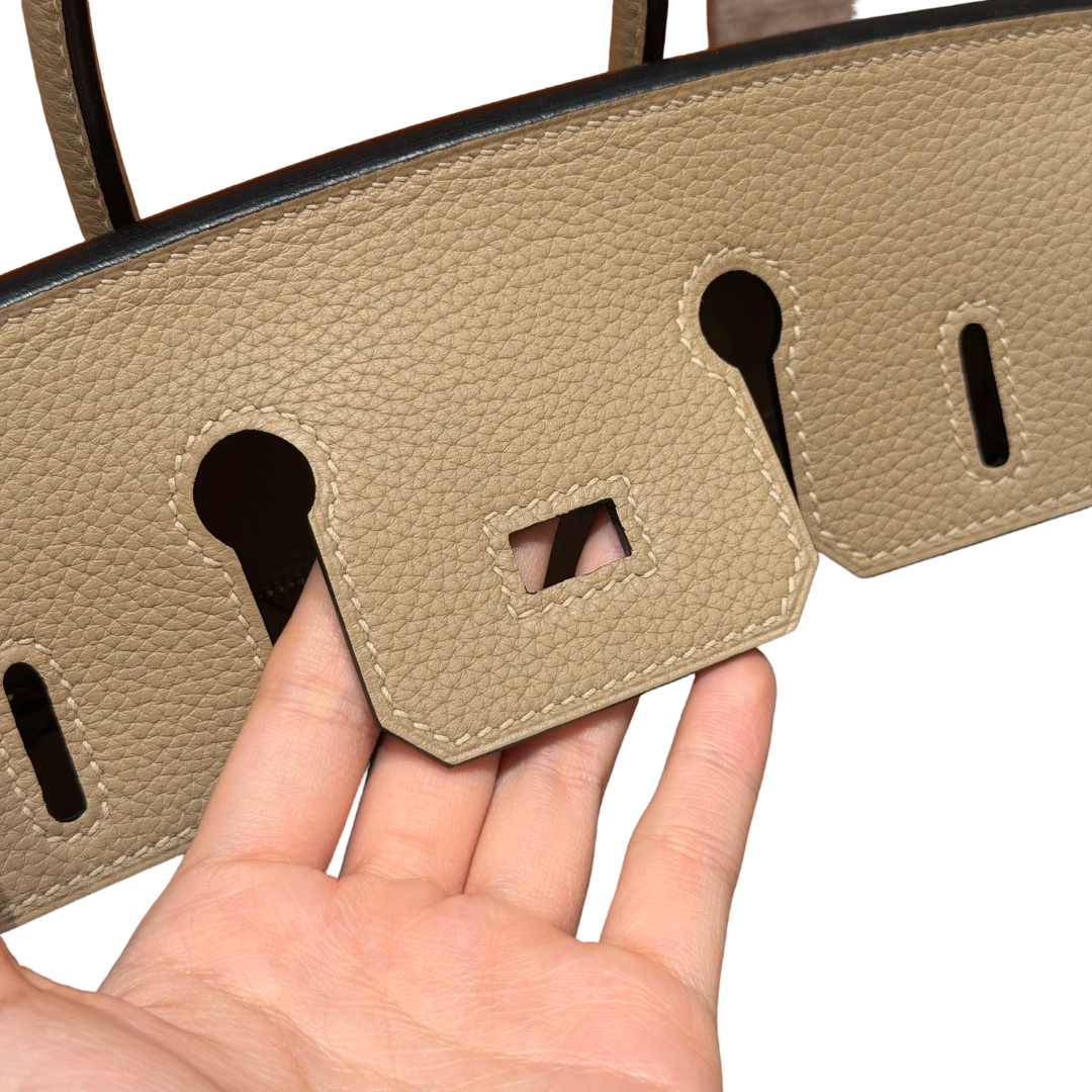 Birkin  Togo – Trench Grey | Palladium