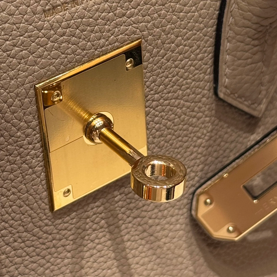 Birkin  Togo – Trench Grey | Gold-Plated