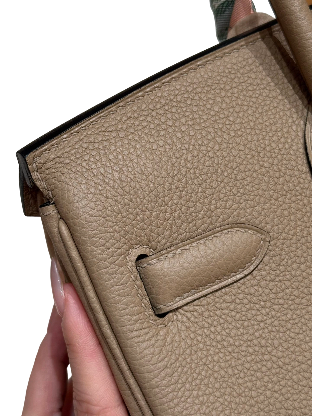 Birkin  Togo – Trench Grey | Gold-Plated