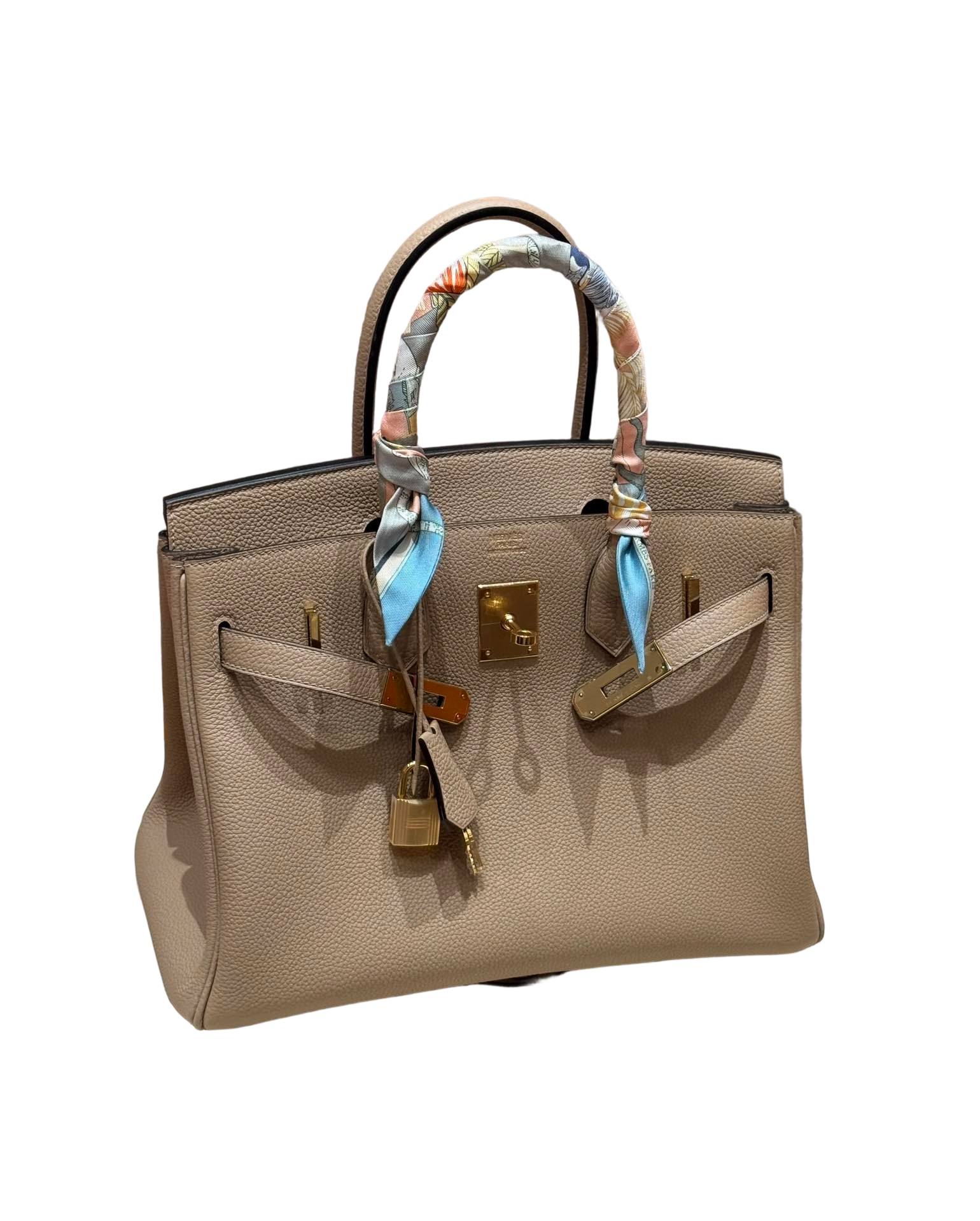 Birkin  Togo – Trench Grey | Gold-Plated