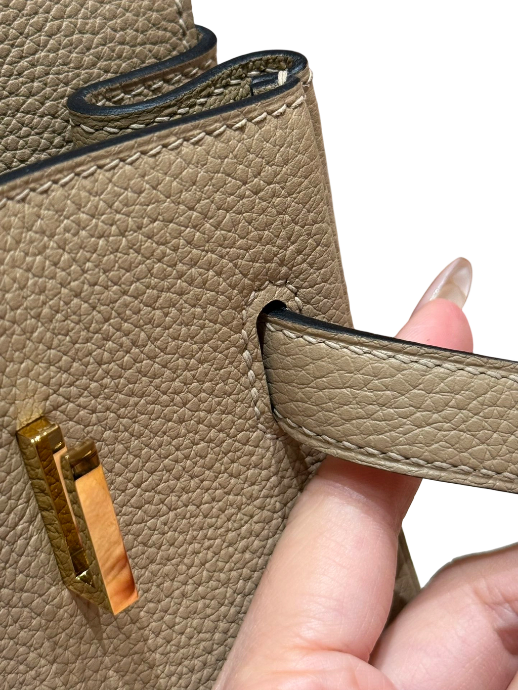 Birkin  Togo – Trench Grey | Gold-Plated