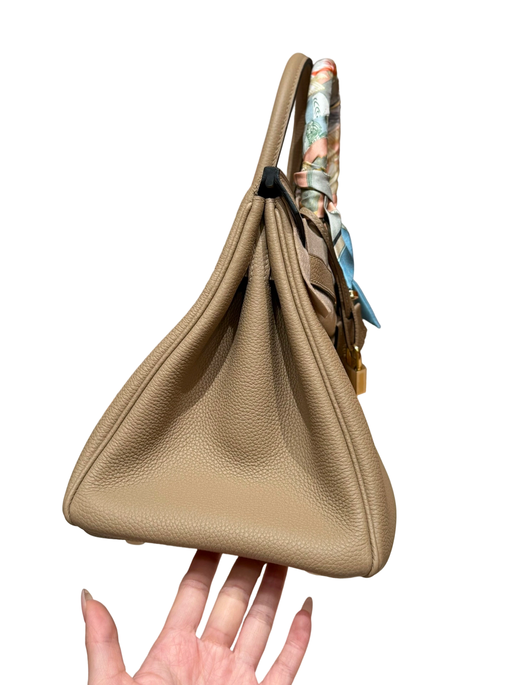 Birkin  Togo – Trench Grey | Gold-Plated